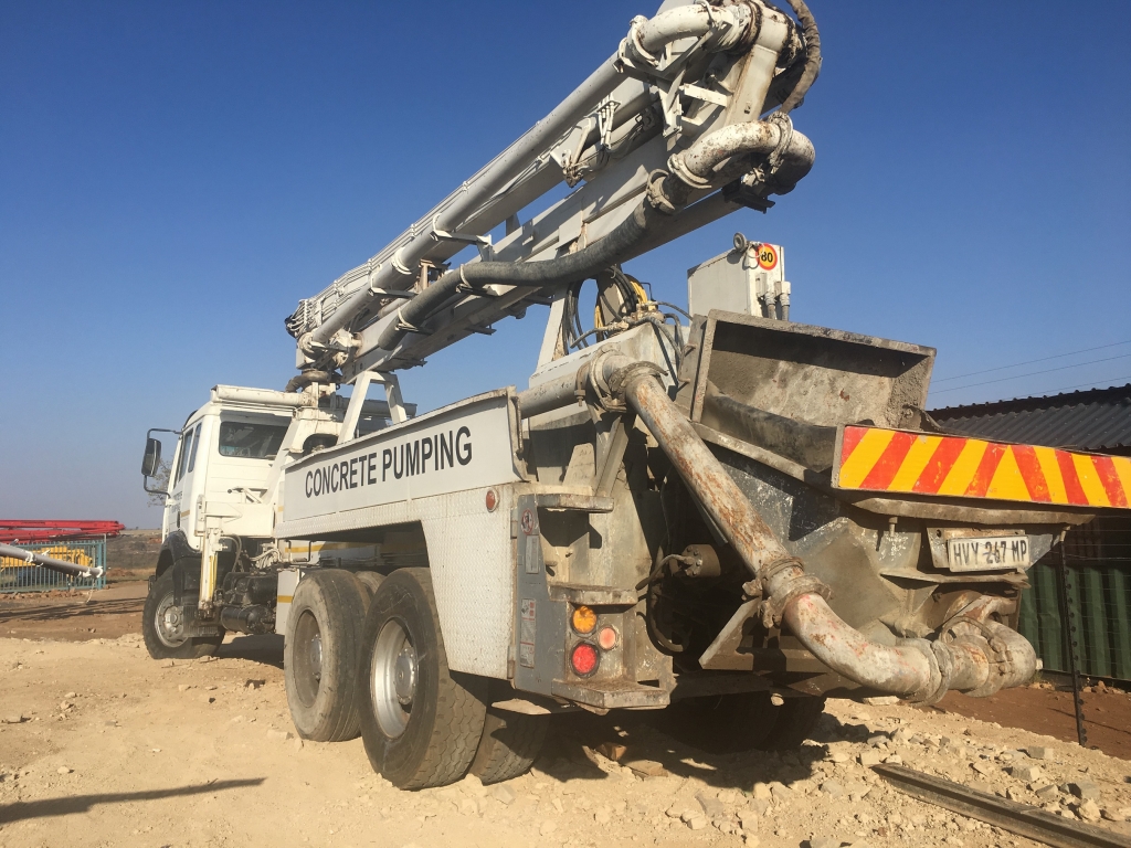 Used Equipment for Sale E & G Concrete Pumps Boom Pumps For Hire